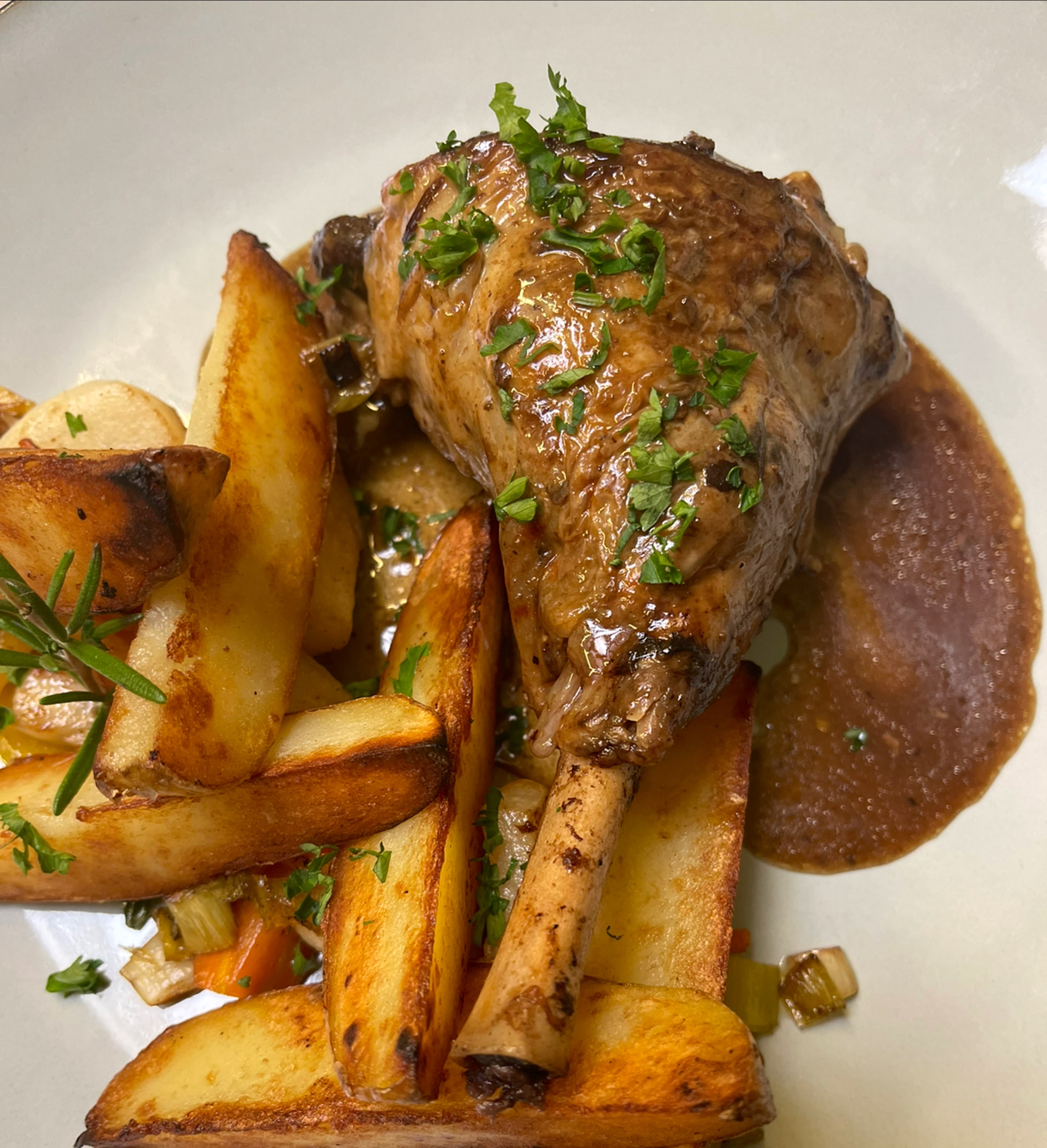 Cuisse de canard confite